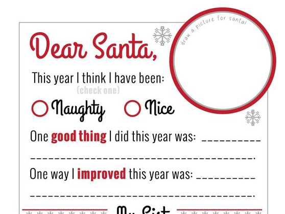 创意课：给圣诞老人的信（English Writing: Letters To Santa)