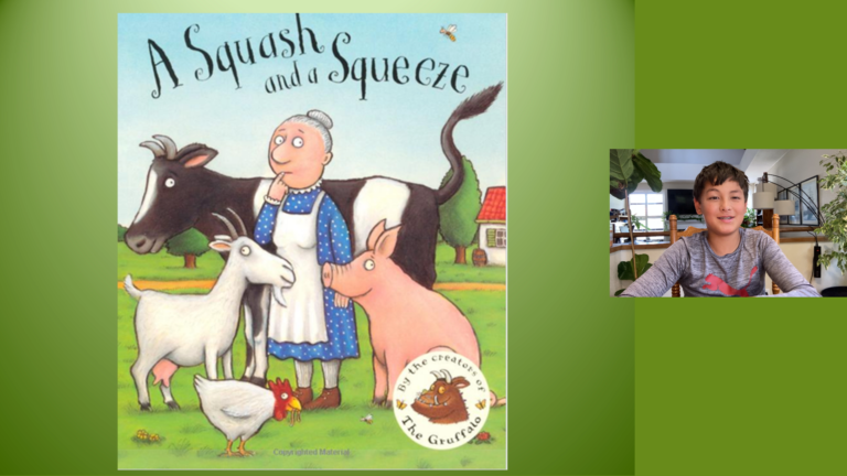 英文故事：小房子变大房子 （Read a Book Together: A Squash and A Squeeze)